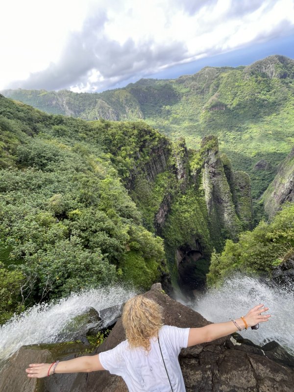 Excursion au sommet de la cascade de VAIPO 2