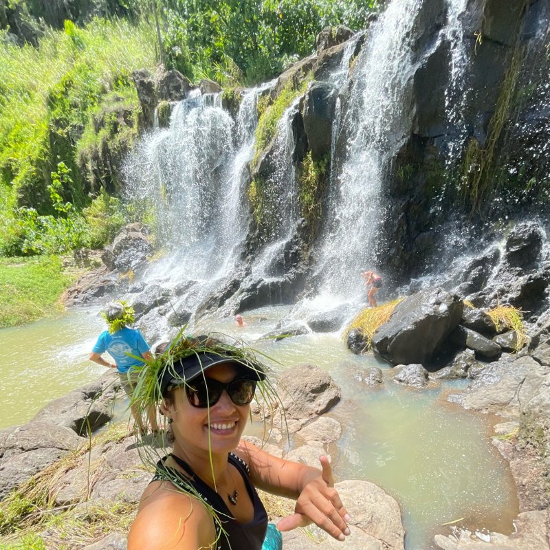 Excursion au sommet de la cascade de VAIPO 6